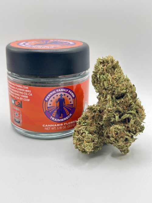 default image for Trainwreck Flower from Perrin Family Farm